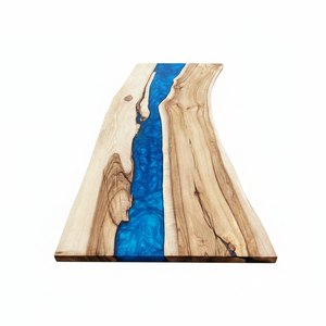 Luxury Handcrafted Rectangle Epoxy Resin Acacia Wood Dining Table for Home Office Hotel Living Room Use Modern Design Diwali - Product Image 2