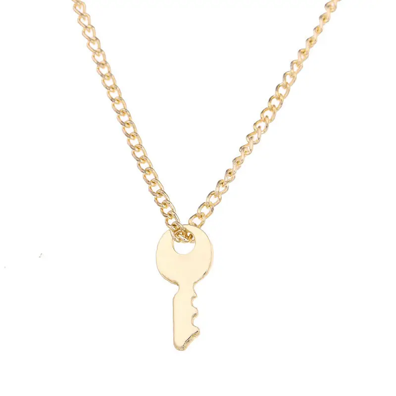 Fashion key necklace gold necklace models wholesales NSPT-0009