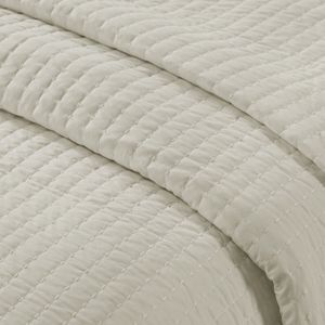 Ensemble de couette DB 3 pièces conception cousue remplie de polyester doux pour la maison hôtel mariage hôpital utilisation 3 pièces - Product Image 4
