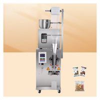 Machine de formage de rouleaux de film plastique multifonctionnelle pour l'emballage automatique de sachets de thé, de poudre et de café, avec scellage arrière, capacité 1-100g