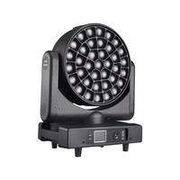 Hocheffektives 4-in-1 LED Moving Head Light RGBW DMX512 Bühnenlicht Bewegliches Wash-Light für Performance-Bühnen 37x40W Bee Eye