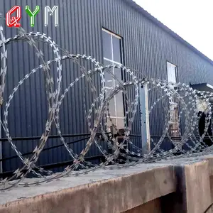 960mm Coil Diameter Concertina Razor Barbed Wire Cost Per Metre