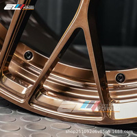 Jantes en bronze forgé EZW concaves pour voitures, 18, 19, 20, 21, 22, 24 pouces, jantes en aluminium personnalisées, 5x114.3/5x120/5x112, jantes en alliage