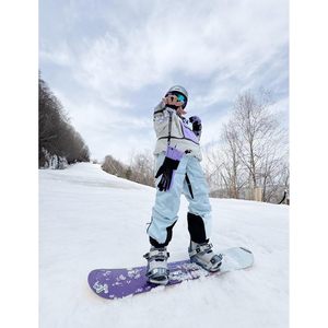 Pantalon de snowboard personnalisé pour femmes, imperméable 15K, respirant 10K, vêtements de ski isolés - Product Image 3