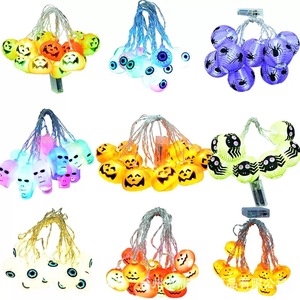<b>LED</b> Pumpkin Molding <b>Lights</b> String Halloween Party Ghost Festival Atmosphere Easter <b>bar</b> Decorated Haunted House Decorative <b>Lights</b> - Product Image 1