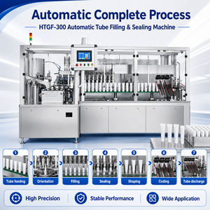 Máquina Automática para Llenado y Sellado de Tubos para <span class=keywords><strong>Gel</strong></span> y Pasta, Sin Necesidad de Cambio de Molde - Product Image 1