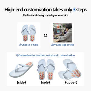 Chanclas de playa de verano hawaianas personalizadas al por mayor, zapatillas para mujer, toboganes de piscina personalizados para mujer, zapatillas informales de EVA - Product Image 4