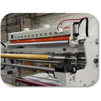 Machine de revêtement haute précision PUR à fusion à chaud pour le papier décoratif PVC et le travail du bois