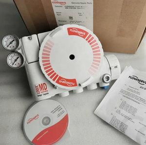 Positionneur de vanne Flowserve Foxboro 3200MD, vanne à boisseau sphérique 67CFR, filtre-régulateur ASCO 210, solénoïde 24VDC, OEM, acier au carbone - Product Image 6