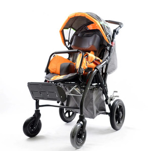 รถเข็นเด็กพับได้มีพนักพิงแบบปรับได้สำหรับเด็กรถเข็นคนพิการ - Product Image 4