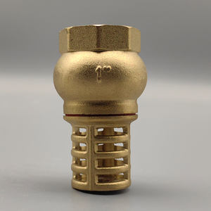 हुइफा पीतल का पैर वाल्व स्ट्रॉनर मादा थ्रेड 1/2 '-4' मैनुअल पावर चेक संरचना - Product Image 5