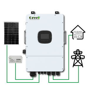 ระบบโซลาร์เซลล์ 4kW 5kW 8kW 10kW 12kW แบบ On/Off/Hybrid-grid พร้อมระบบ MPPT และระบบกักเก็บพลังงานกำลังสูง - Product Image 1