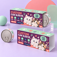 Boîte d'emballage en papier pour aliments pour chiens et chats, personnalisée, écologique, avec impression UV, en carton