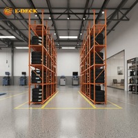 Étagère de stockage de pneus de camion en acier robuste, empilable, soudée, pour entrepôt