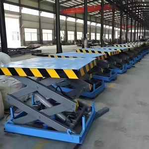 Penjualan Langsung Pabrik Meja Angkat Listrik Tetap, Lift Kargo Tipe Gunting, <span class=keywords><strong>Platform</strong></span> Angkat Hidrolik Baja - Product Image 4