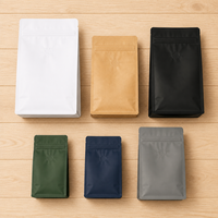 Article populaire : Sachet Doypack personnalisé avec logo et valve de dégazage pour l'emballage de petites quantités de noix torréfiées