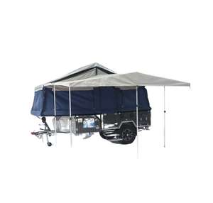 <span class=keywords><strong>Remorque</strong></span> mobile de camping-car hybride de voyage <span class=keywords><strong>Remorque</strong></span> de camping-car pliable avant conçu en usine Camping-car pliable personnalisé - Product Image 2