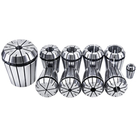 HOZLY ER20 AA Steel Spring Collet 0.008mm Presisi Tinggi Hra85 untuk Mesin Pengukiran dan Pemotongan CNC