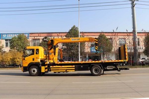 <span class=keywords><strong>Prix</strong></span> usine Camion <span class=keywords><strong>d</strong></span>épanneuse diesel 4x2 avec grue télescopique de 8 tonnes, état neuf, transmission manuelle, pour levage de voitures/bus - Product Image 4