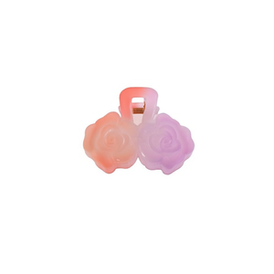 Fermaglio per capelli Angelina Rose Claw Clip 8 cm bicolore sfumato per donne e ragazze, accessorio per capelli alla moda - Product Image 1
