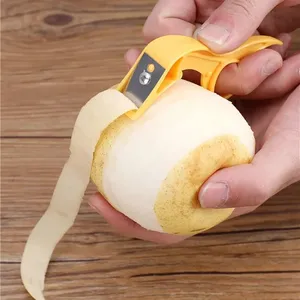 Pelador de Frutas y <span class=keywords><strong>Verduras</strong></span>, Cortador de Patatas y <span class=keywords><strong>Naranjas</strong></span>, Acero Inoxidable, Herramienta Manual Portátil para Pelar en la Cocina - Product Image 3