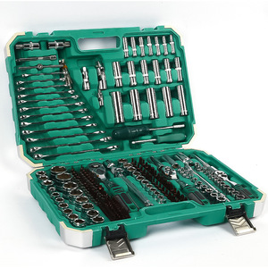 218 Piece Engine Repair Kit 1/2 In Socket Set With Ratchet Wrench And Extension Bar For Auto Mechanical Repair - Product Image 1