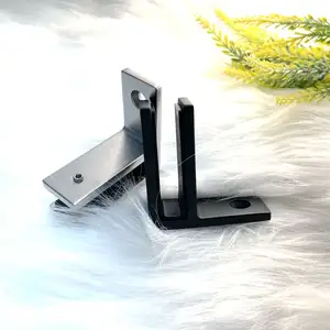 90 Degree Stainless Steel Glass Balustrade Clamp Clip