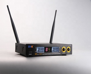 Micrófono Inalámbrico Profesional UHF de <span class=keywords><strong>Doble</strong></span> Canal Guangzhou BNK X35 - Product Image 5