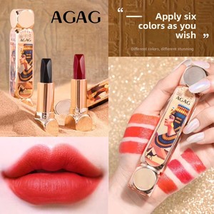 AGAG Magic - Lápiz Labial Mate de Doble Tubo de 6 Colores, Impermeable, de Larga Duración, Antiadherente, Hidratante - Product Image 4
