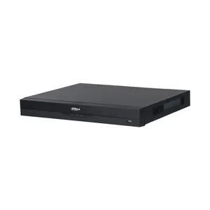 Grabadora de vídeo en red de 8CH 1U 8PoE 2HDDs H.265 16CH 4K 8MP NVR con puertos POE de 16chs, con 2 ranuras para HDD SATA NVR, 1/2/2