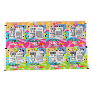 Film d'emballage souple en PE laminé imprimé sur mesure pour aliments, film plastique en rouleau pour bonbons gélifiés, biscuits, <span class=keywords><strong>ketchup</strong></span>, etc. - Product Image 6