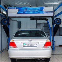 Machine de lavage de voitures mobile extérieure sans contact haute pression à service libre pour station-service