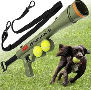 Pet supplies toy dog training exercise toy dog interactive toy tennis launcher gun