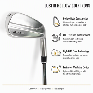 Juego de Palos de Golf de Dos Piezas con Cavidad Trasera, Hierro Forjado, Alta Relación de Coeficiente de Volumen (COR), OEM, para Mejorar el Juego - Product Image 6