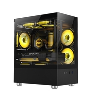 Boîtier PC Gaming Micro ATX en Aluminium Personnalisé AntarcChill pour Ordinateur de Bureau - Vente en Gros