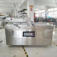 Machine d'emballage sous vide industrielle à double chambre pour aliments, scelleuse sous vide pour viande et produits alimentaires