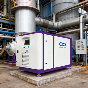 Souffleur sans huile à roulement magnétique haute vitesse, à faible consommation d'énergie, pour usage industriel. Cet article utilise un roulement à contact. - Product Image 3