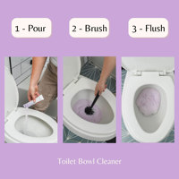 Nettoyant moussant pour cuvette de toilette 5 en 1 sans produits chimiques durs avec 30 paquets de poudre