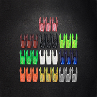 Aiguilles en plastique G Nocks ou en aluminium pour ID4.2/6.2/3.2/5.2/8.0mm, accessoire de tir à l'arc