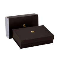 Coffret cadeau personnalisé luxe oud encens bois d'agar avec logo