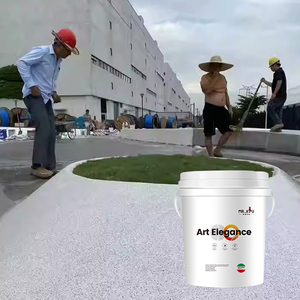 Chữa bệnh nhanh chóng nhựa Epoxy vi terrazzo xây dựng với thiết lập nhanh chóng Màu cát thạch anh tăng cường công nghệ - Product Image 2