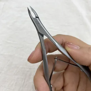 Competitive Price Professional Nail Care Tools Convenient Gray Cuticle Nail Nippers