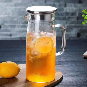 Bình đựng nước thủy tinh 40oz bình đựng nước nóng/lạnh Bình Đựng Trà đá lớn cho cà phê, nước trái cây và đồ uống tự chế - Product Image 6