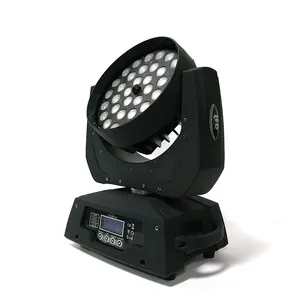 Guangzhou cheng wen photoelectric technology hot sales 36pcs RGBW 4in1 led wash moving head light zoom led stage lighting