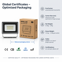 Projecteurs 10W-300W IP65 Éclairage Industriel Extérieur Étanche 6500K Haute Puissance CE RoHS