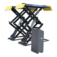 TFAUTENF CE 3500KG/4000KG Élévateur à ciseaux hydraulique ultra-plat pour voitures