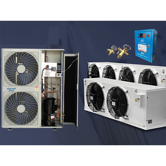 Pan-as-onic Condensing Units Cold Storage Room Refrigeration System with Evaporator Valve Elitech Control Box
