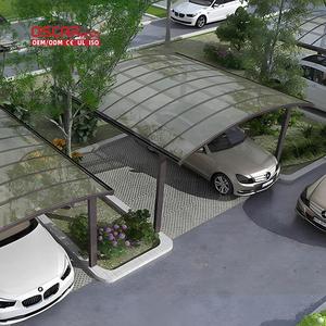 <span class=keywords><strong>Toit</strong></span> <span class=keywords><strong>plat</strong></span> Polycarbonate S Garage Abri Voitures Camions Véhicules Extérieur Cour <span class=keywords><strong>Jardin</strong></span> Patio Carport - Product Image 3