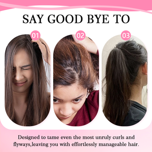 スタリングジェルとスタイリングブラシ2-in-1固定ヘアスタイリングヘアワックスヘア仕上げスティック毎日の仕上げに適しています - Product Image 3