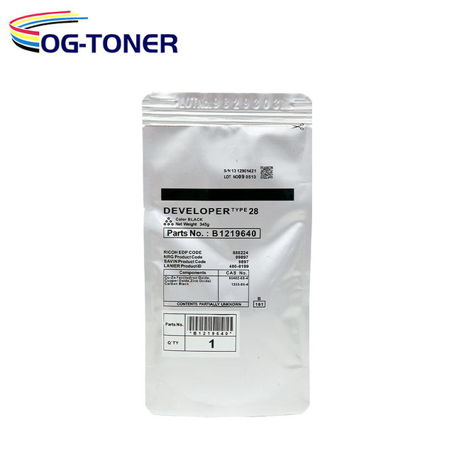 Type 19/28 Compatible for Ricoh CET1015 1018 1027 1032 3025 2500 3352 Developer Powder Copier Developer Copier Supplies